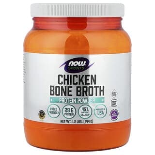 NOW Foods, 運動，雞骨湯蛋白質粉，1.2 磅（544 克）