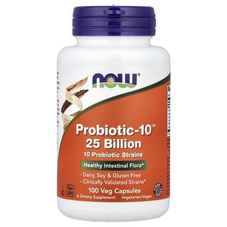 NOW Foods, Probiotic-10™，100 粒素食膠囊