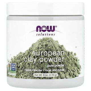 NOW Foods, Solutions，歐洲粘土粉，6 盎司（170 克）