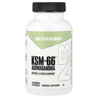 NutraBio, 南非醉茄 KSM-66，600 毫克，90 粒素食膠囊