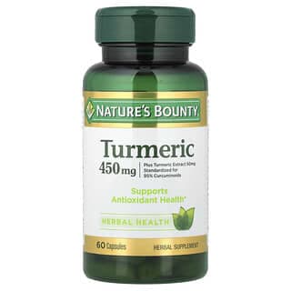 Nature's Bounty, 薑黃提取物膠囊，50毫克，60粒