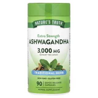 Nature's Truth, 南非醉茄，特強型，90 粒速釋膠囊