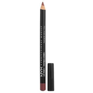 NYX Professional Makeup, 輕薄脣線筆，809 Mahogany，0.03 盎司（1.04 克）