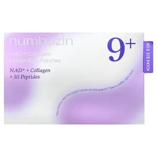 Numbuzin, 9 號 NAD + 膠原蛋白眼膜貼，5 對，0.28 盎司（8 克）