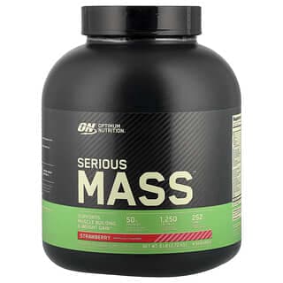 Optimum Nutrition, Serious Mass™，草莓味，6 磅（2.72 千克）