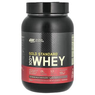 Optimum Nutrition, 金標準，全乳清蛋白，極限牛奶巧克力，2 磅（907 克）