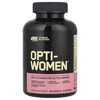 Optimum Nutrition, Opti-Women®，針對活躍女性的多維生素，120 粒膠囊