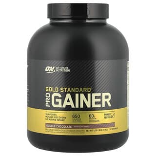 Optimum Nutrition, Gold Standard，Pro Gainer，雙層巧克力，5.09 磅（2.31 千克）