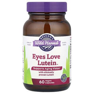 Oregon's Wild Harvest, Eyes Love Lutein™，60 粒全素膠囊