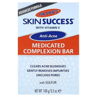 Palmer's, 含維生素 E 的 Skin Success®，抗痘，醫級複合塊皁，3.5 盎司（100 克）