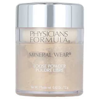 Physicians Formula, Mineral Wear，散粉，PF10949 自然奶油色，0.42 盎司（12 克）