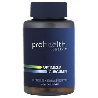 ProHealth Longevity, 優化的薑黃素，1,000 毫克，60 粒膠囊（每粒膠囊 500 毫克）