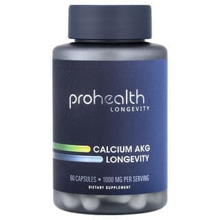 ProHealth Longevity, 鈣 AKG Longevity 膠囊，60 粒（每粒 500 毫克）