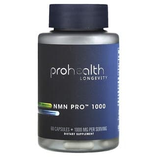 ProHealth Longevity, NMN Pro 1000，1000 毫克，60 粒膠囊（每粒膠囊 500 毫克）