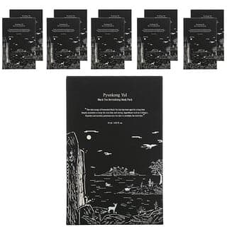 Pyunkang Yul, 紅茶煥膚美容面膜，10 片，0.85 液量盎司（25 毫升）