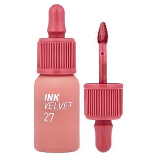 Peripera, Ink Velvet 脣彩，27 Strawberry Nude，0.14 盎司（4 克）