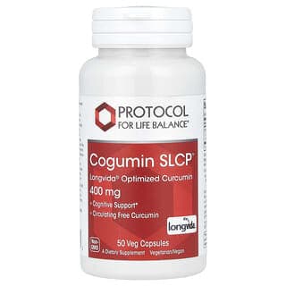 Protocol for Life Balance, Cogumin SLCP™，400 毫克，50 粒素食膠囊