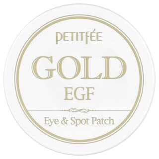 Petitfee, 黃金和 EGF 眼部和斑點貼片，60 眼部貼片（1.1 克） + 30 斑點貼片（0.6 克）