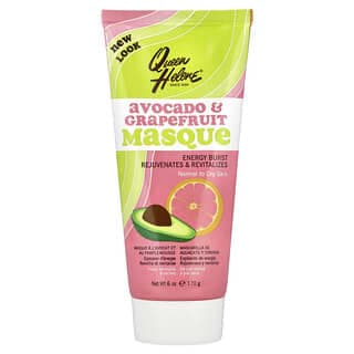 Queen Helene, 鱷梨和葡萄柚面膜，中性至乾性皮膚，6 盎司（170 克）
