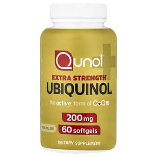 Qunol, 特強型泛醇，200 毫克，60 粒軟膠囊