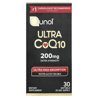 Qunol, Ultra CoQ10，200 毫克，30 粒軟膠囊