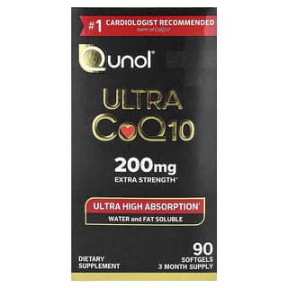 Qunol, Ultra CoQ10，200 毫克，90 粒軟膠囊