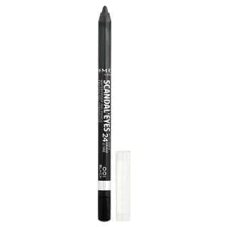 Rimmel London, Scandaleyes，24 小時持妝，Kohl Kajal 防水眼線，001 黑色，0.04 盎司 (1.3 克)