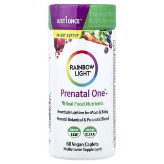 Rainbow Light, Prenatal One®+ Real Food Nutrients, 60 Vegan Caplets