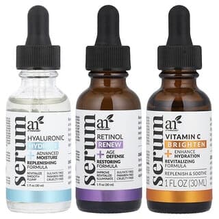 artnaturals, Serum Trio，3 件套，每套 1 液量盎司（29.5 毫升）