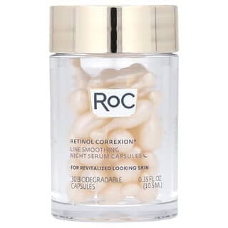RoC, Retinol Correxion Line Smoothing 夜間精華膠囊，30 粒可生物降解膠囊
