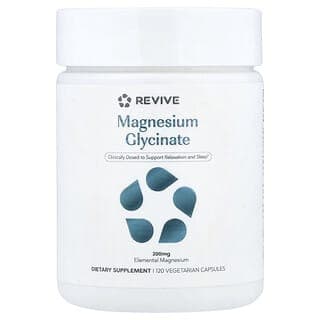 Revive, 甘氨酸鎂，200 毫克，120 粒素食膠囊（每粒素食膠囊 100 毫克）