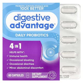 Schiff, Digestive Advantage，每日益生菌，60 粒膠囊