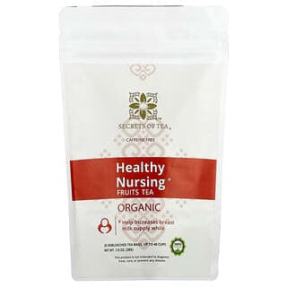 Secrets of Tea, Healthy Nursing® 水果茶，無咖啡萃取，20 個未漂白茶包，1 盎司（28 克）