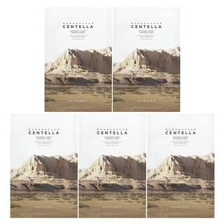 SKIN1004, 馬達加斯加積雪草，水凝膠片裝安瓶美容面膜，0.84 液量盎司（25 毫升）