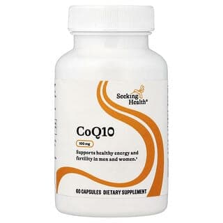 Seeking Health, 輔酶 Q10，100 毫克，60 粒膠囊