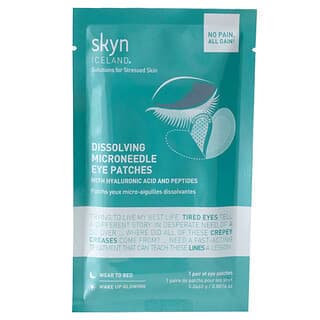 Skyn Iceland, 可溶性微針眼膜貼，1 對