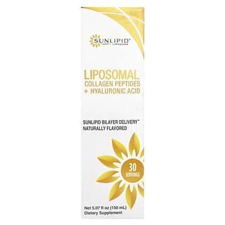Sunlipid, 脂質體膠原蛋白肽 + 透明質酸，5.07 液量盎司（150 毫升）