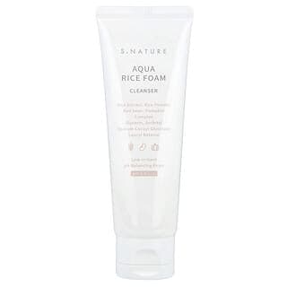 S.NATURE, 米水泡沫潔面乳，2.7 液量盎司（80 毫升）