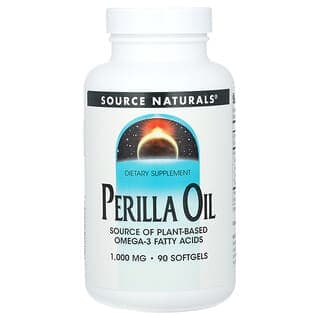 Source Naturals, 紫蘇油90 粒軟膠囊（每粒軟膠囊 333 毫克）