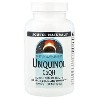 Source Naturals, 輔酶軟膠囊，100毫克，90粒