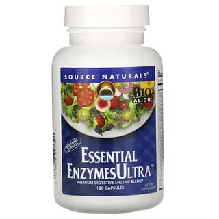 Source Naturals, Essential EnzymesUltra™，120 粒膠囊