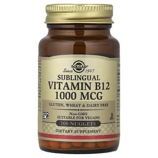 Solgar, 維生素 B12，舌下含服，1,000 微克，100 粒