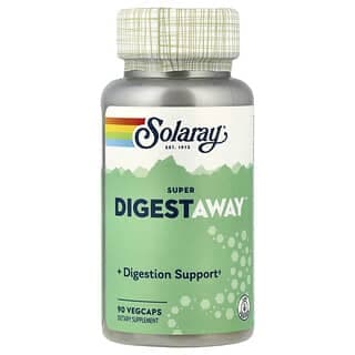 Solaray, Super Digestaway，消化酶配方，90 粒素食膠囊