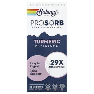 Solaray, 薑黃磷脂複合物，500 毫克，30 粒素食膠囊
