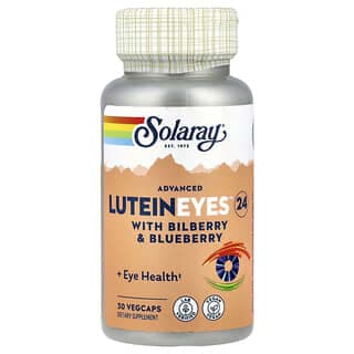 Solaray, 葉黃素高級眼霜 24，24 毫克，30 粒素食膠囊