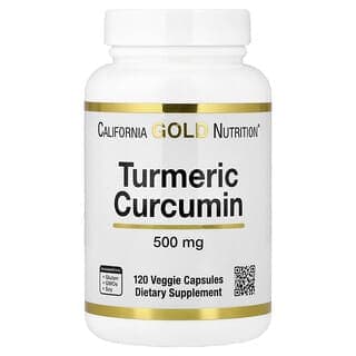 California Gold Nutrition, 姜黃素，500 毫克，120 粒素食膠囊