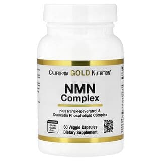 California Gold Nutrition, NMN 複合物，60 粒素食膠囊