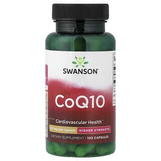 Swanson, CoQ10，120 毫克，100 粒膠囊
