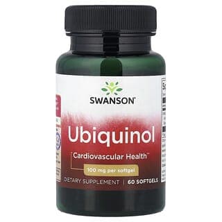 Swanson, 泛醇，100 毫克，60 粒軟凝膠