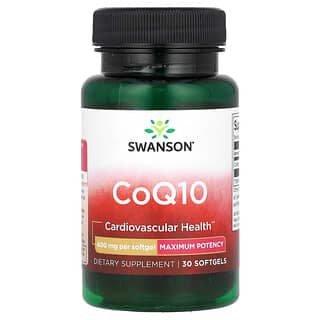 Swanson, 輔酶 Q10，特效，400 毫克，30 粒軟膠囊